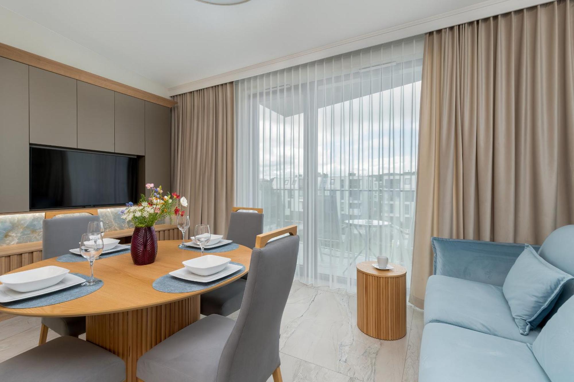 Elegancki Apartament W Sopocie Z Parkingiem I Klimatyzacja Blisko Plazy By Rent Like Home 索波特 外观 照片